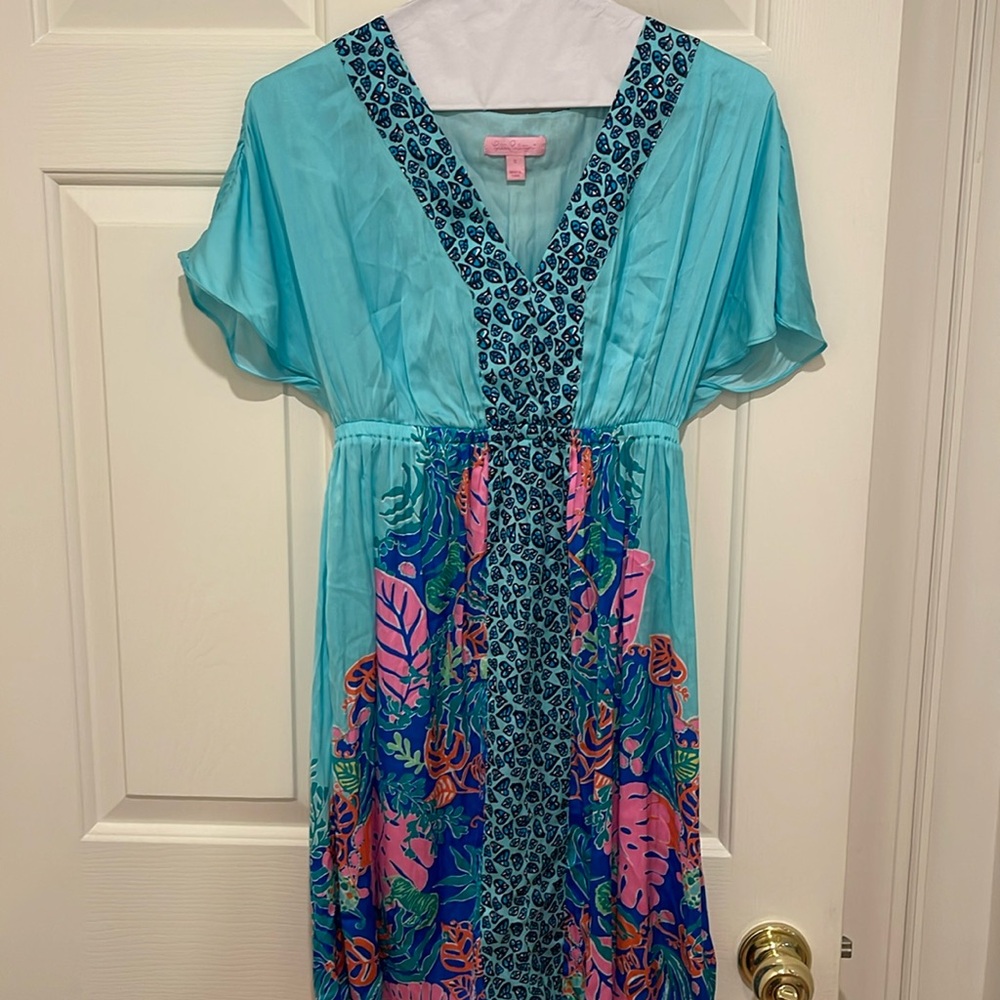 Lilly Pulitzer light blue lightweight dress